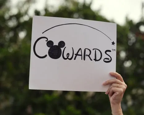 Numerous Demonstrate In Front Of Disney HQ Regarding ‘Anti-Free Speech’ Kimmel Show Removal